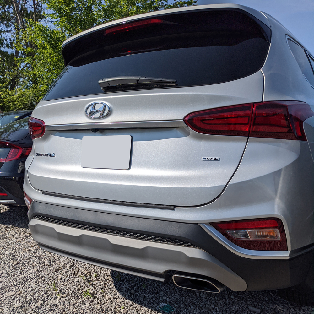 Hyundai Santa Fe Rear Bumper Protector 2019 2023 / RB